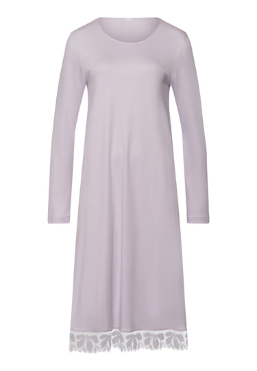 Kalea Floral Tulle Cotton Nightgown | Pink Lavender 74786-2463
